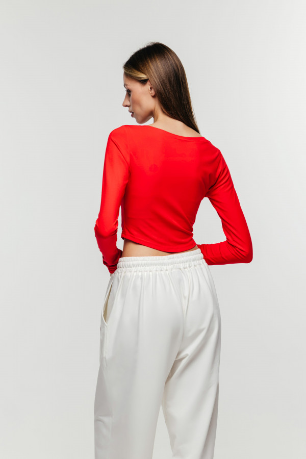 Лонг джерси OYYO WARDROBE красный (S)