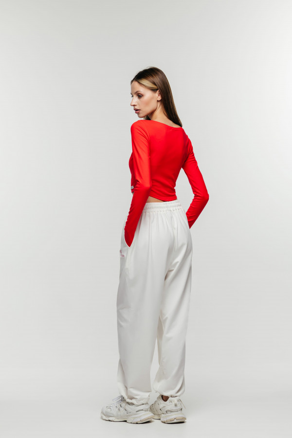 Лонг джерси OYYO WARDROBE красный (S)