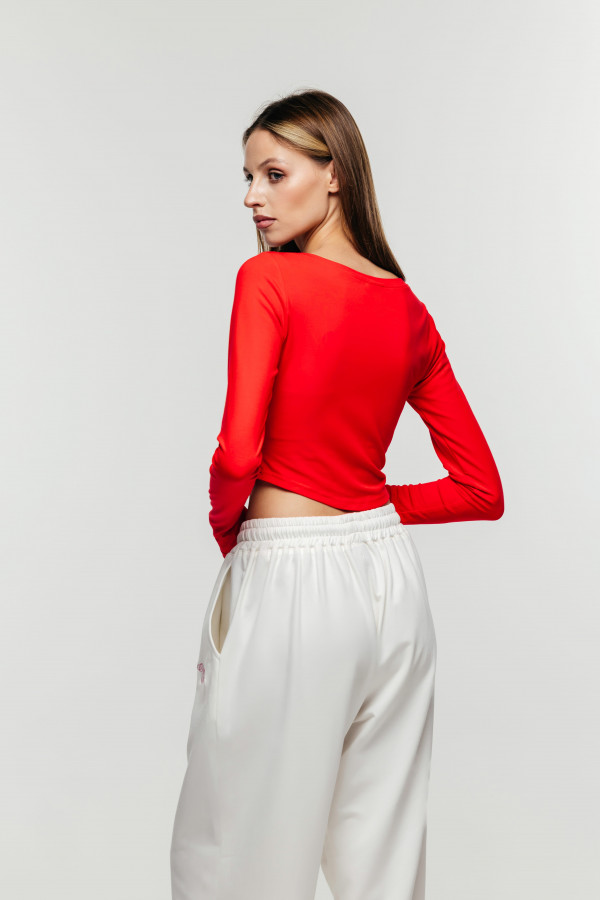 Лонг джерси OYYO WARDROBE красный (S)