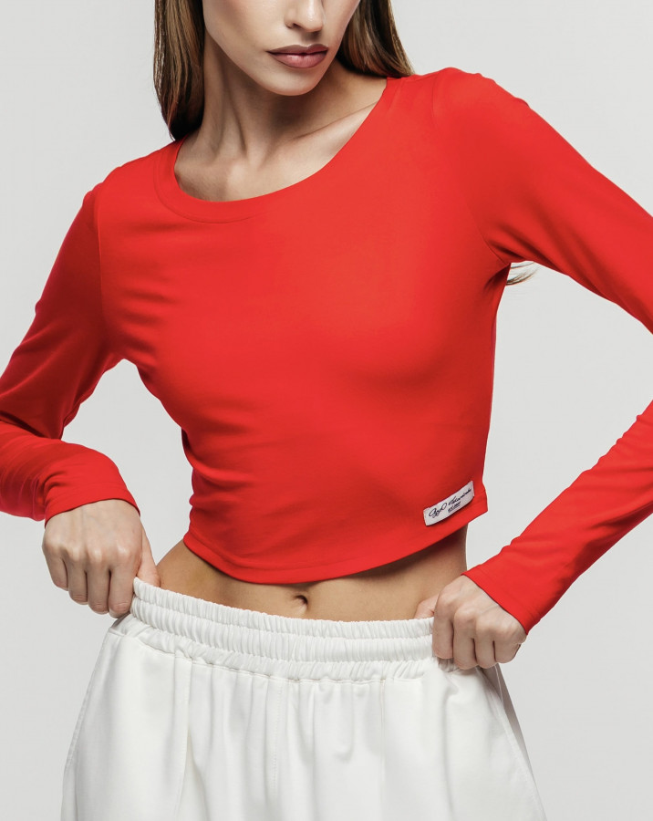 Лонг джерси OYYO WARDROBE красный (S)