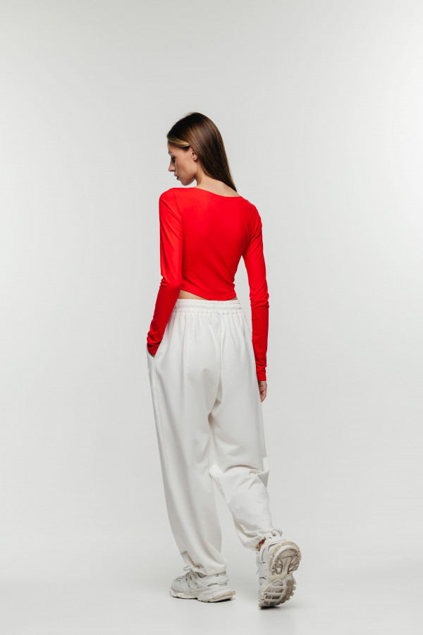 Лонг джерси OYYO WARDROBE красный (S)