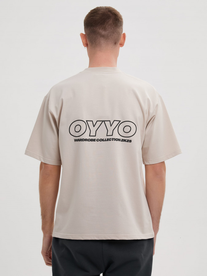 Футболка OYYO 2K25 бежевая L