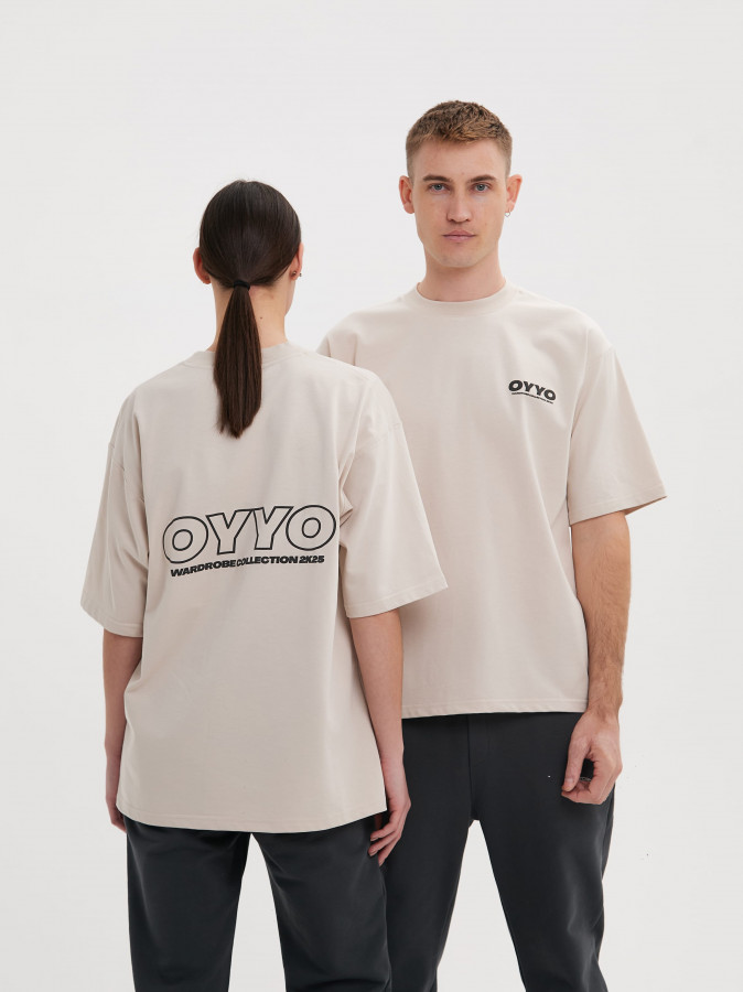 Футболка OYYO 2K25 бежевая L
