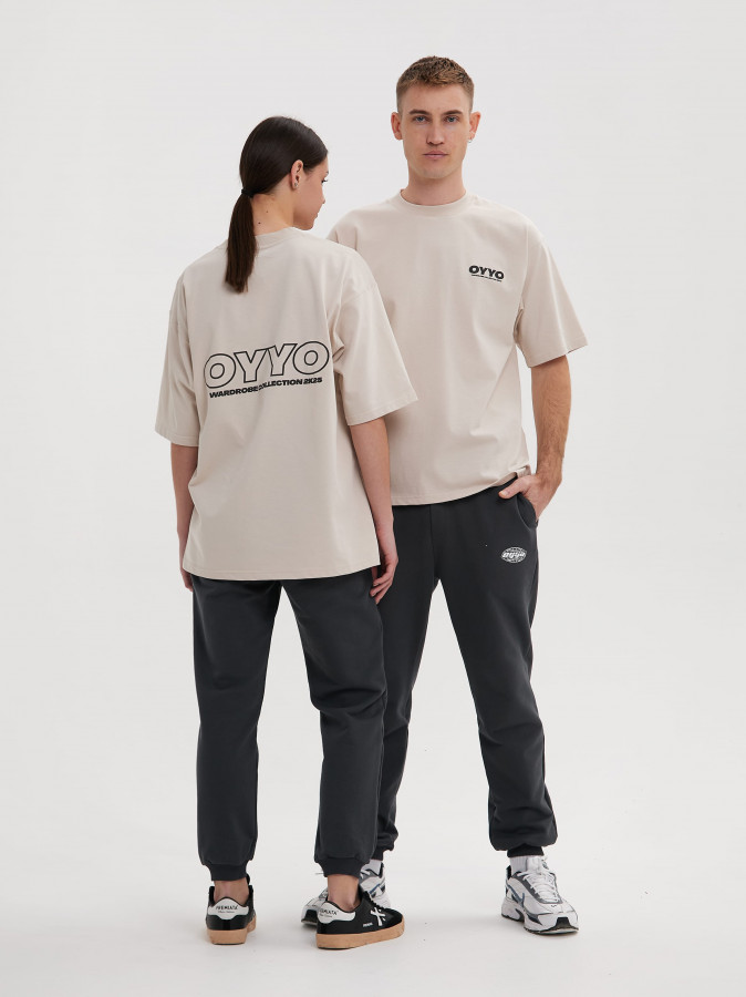 Футболка OYYO 2K25 бежевая L