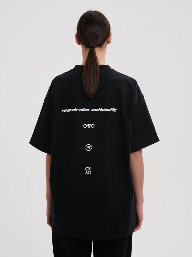 Футболка OYYO CLO черная M