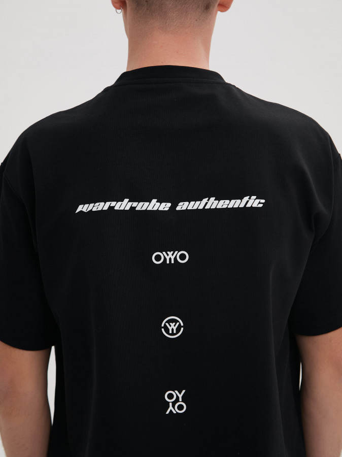 Футболка OYYO CLO черная M