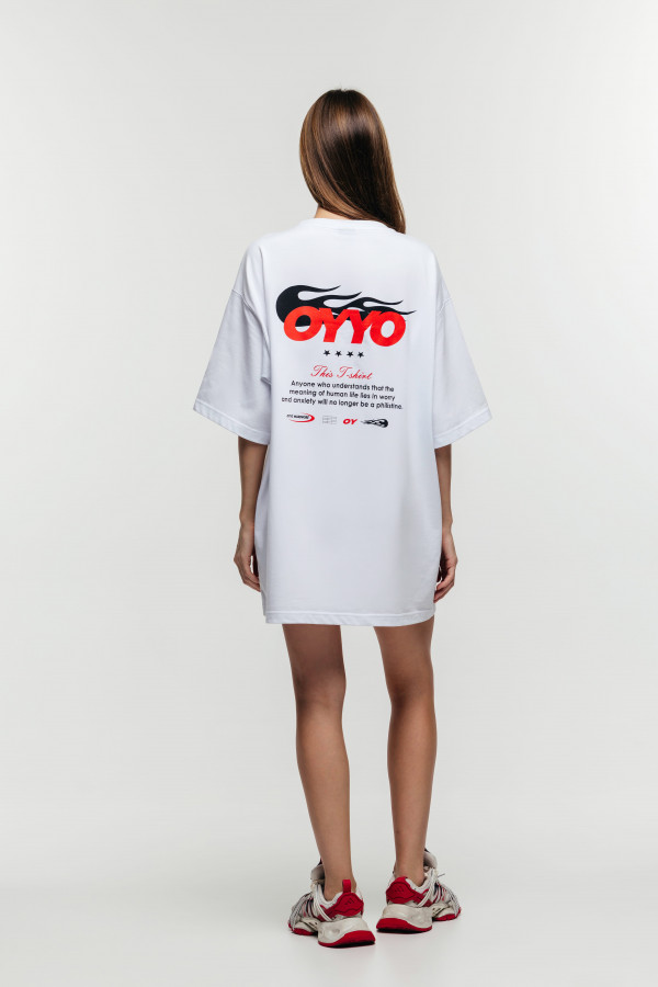 Футболка OYYO FLAME белая (M)
