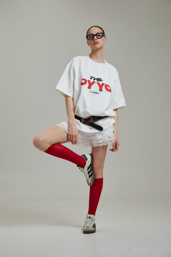 Футболка OYYO THE OYYO RED белая L
