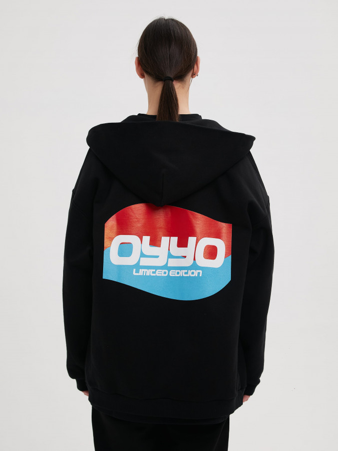 Зип худи OYYO COOL черный (L)
