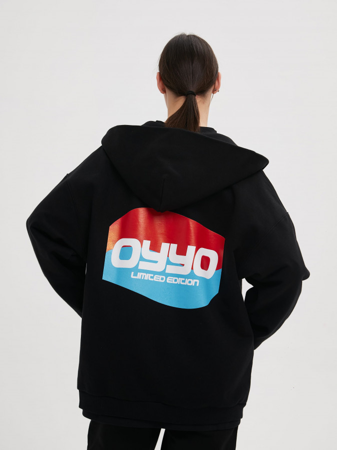 Зип худи OYYO COOL черный (L)