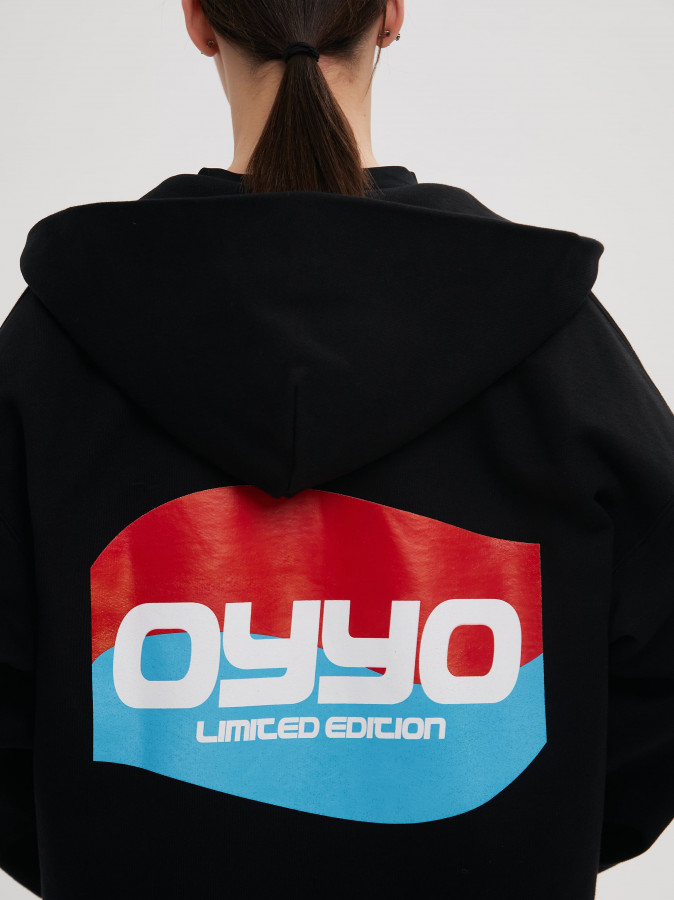 Зип худи OYYO COOL черный (L)