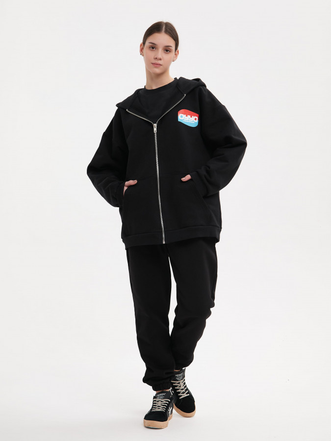 Зип худи OYYO COOL черный (L)