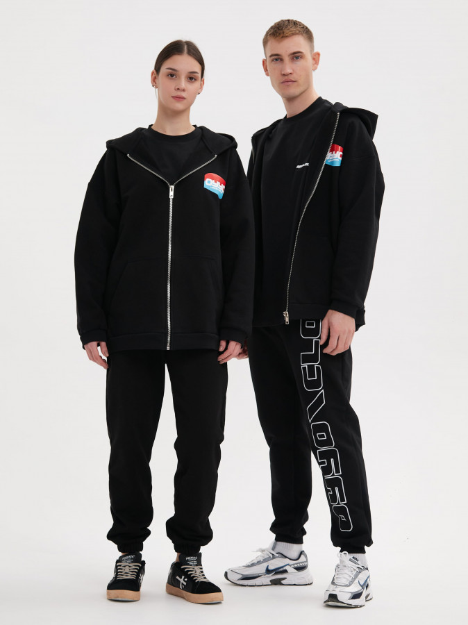 Зип худи OYYO COOL черный (L)
