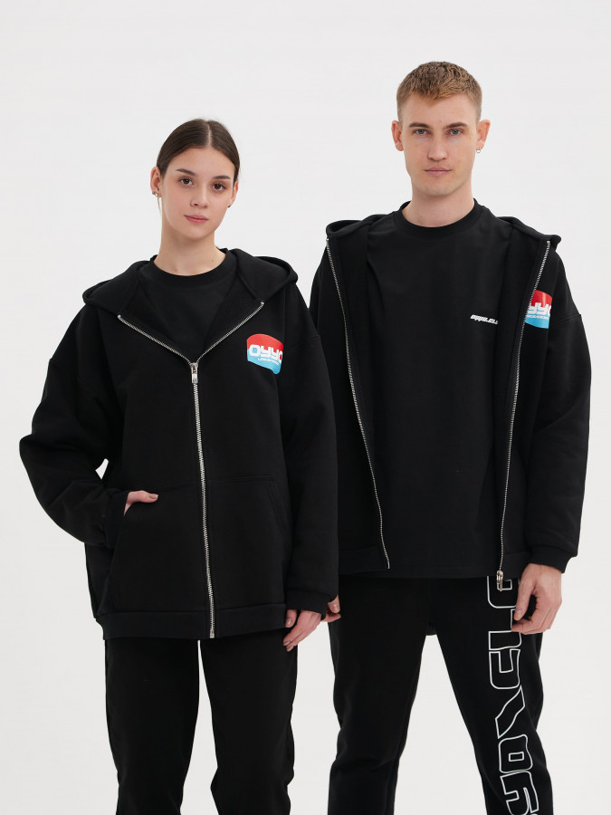 Зип худи OYYO COOL черный (L)