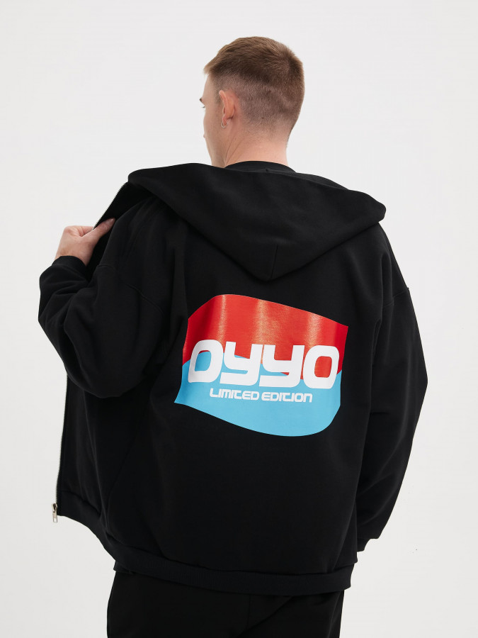 Зип худи OYYO COOL черный (L)