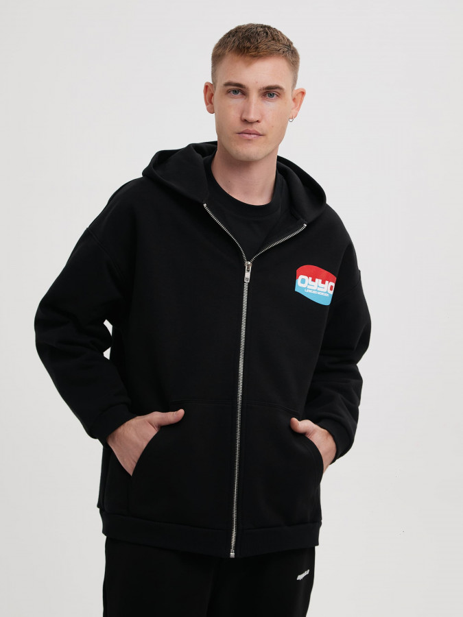 Зип худи OYYO COOL черный (L)