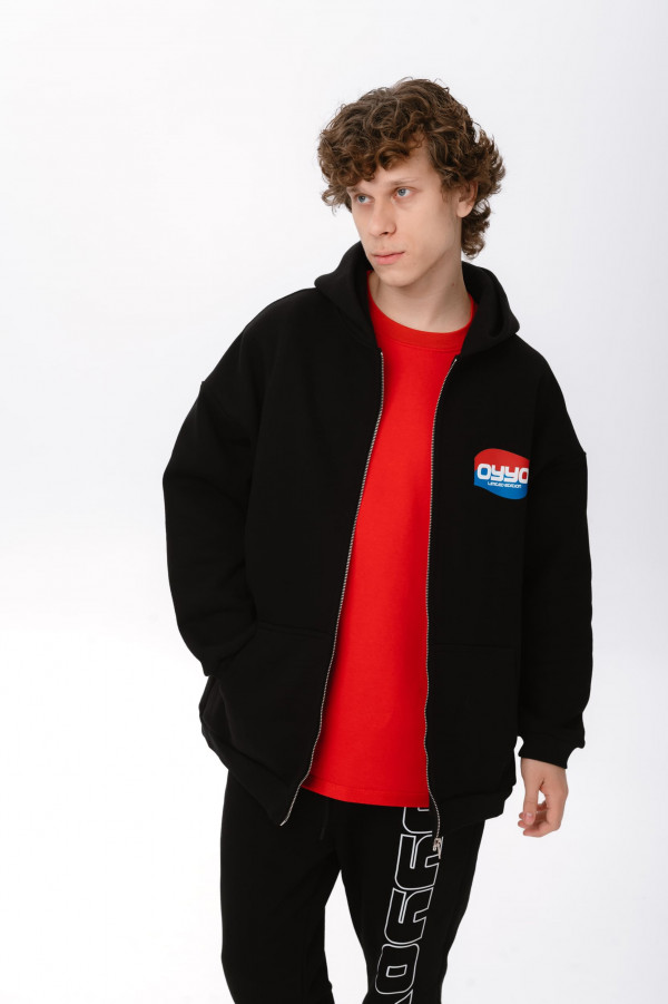 Зип худи OYYO COOL черный (L)