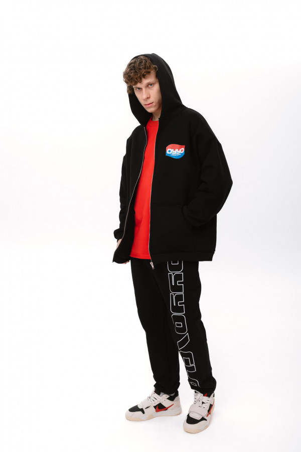 Зип худи OYYO COOL черный (L)