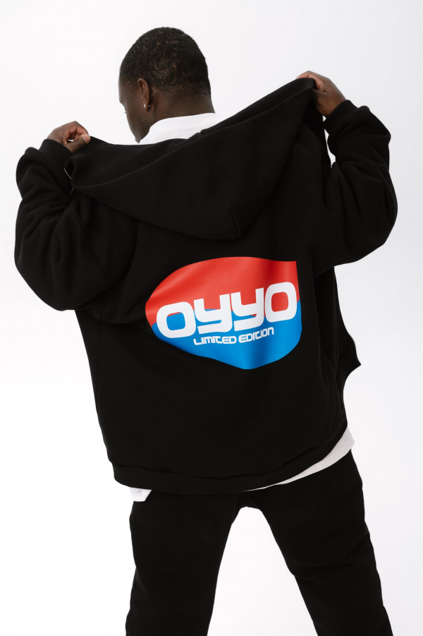 Зип худи OYYO COOL черный (L)