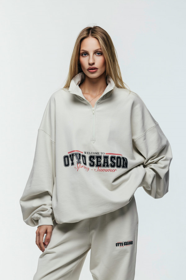 Свитшот OYYO SEASON бежевый L