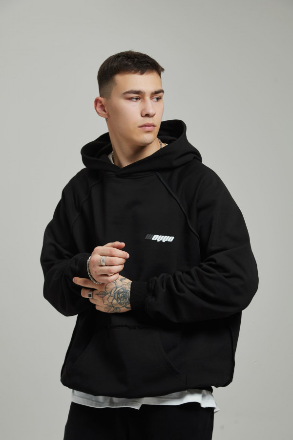 Худи OYYO WARDROBE REVERSE черный (L)