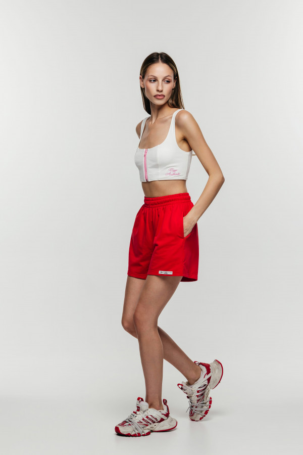 Шорты OYYO WOMEN BASE красные (M)