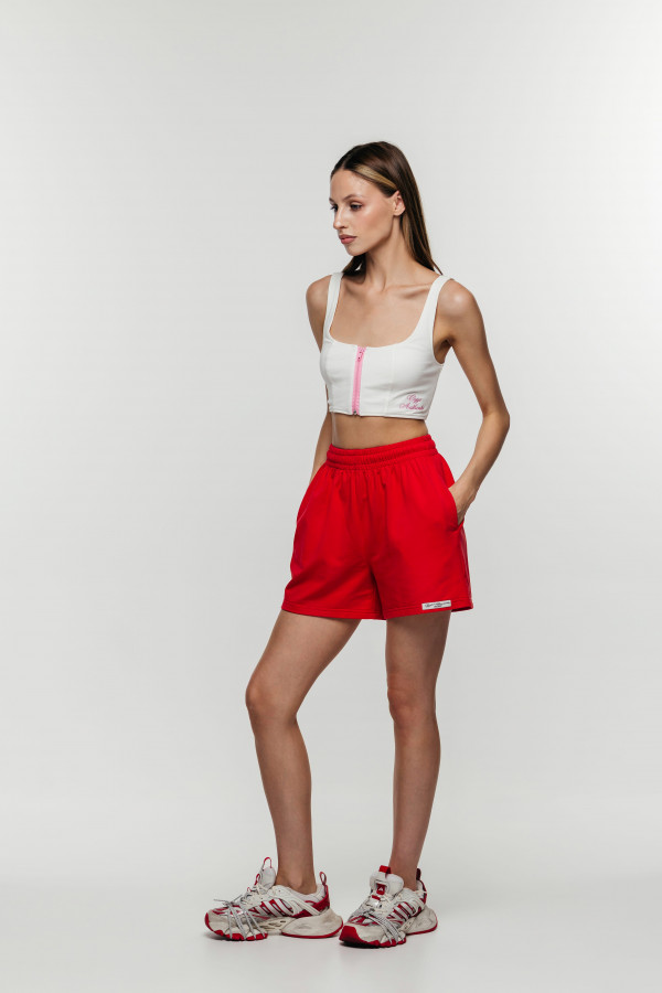 Шорты OYYO WOMEN BASE красные (M)