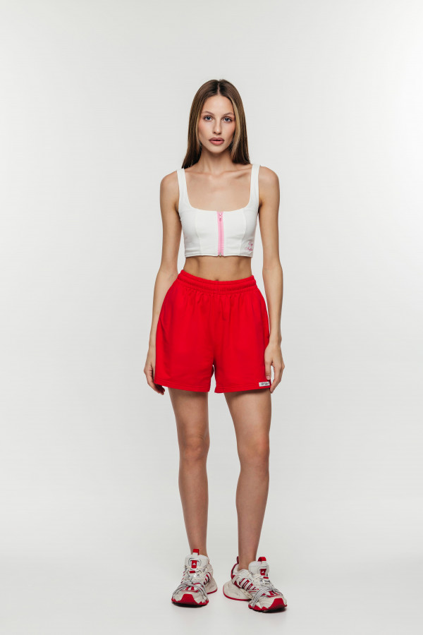 Шорты OYYO WOMEN BASE красные (M)