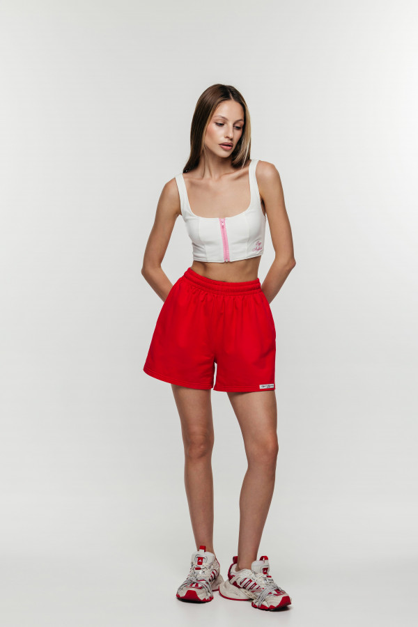 Шорты OYYO WOMEN BASE красные (M)