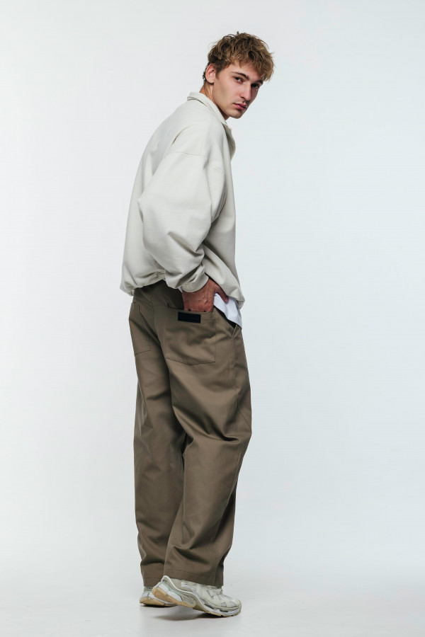  Брюки OYYO WARDROBE хаки (L)