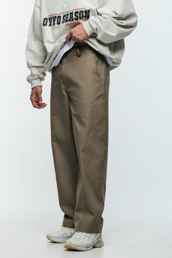  Брюки OYYO WARDROBE хаки (L)
