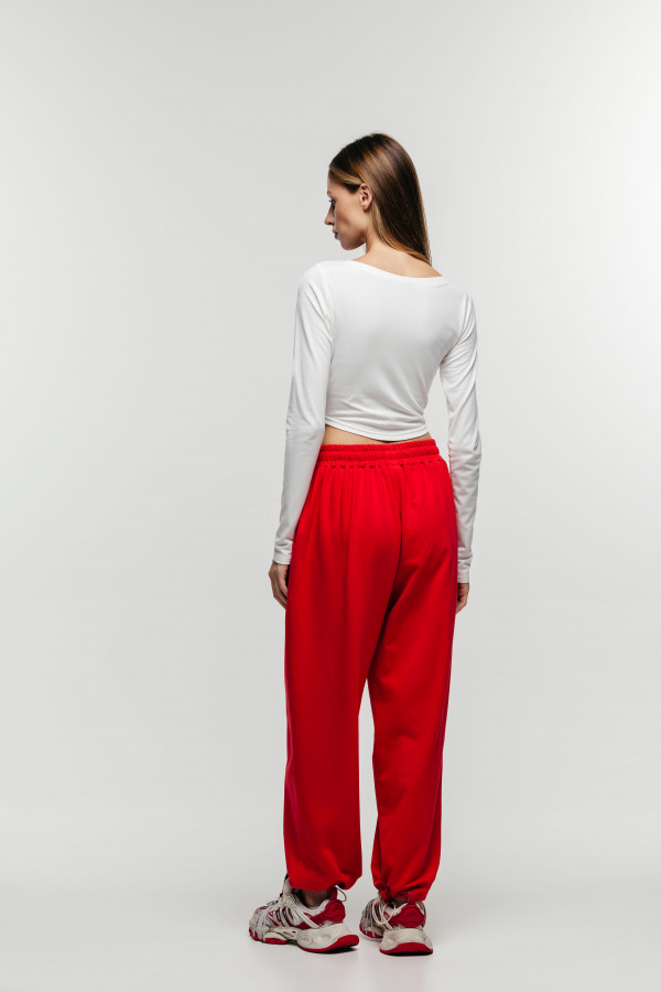Джоггеры OYYO AUTHENTIC красные (M)