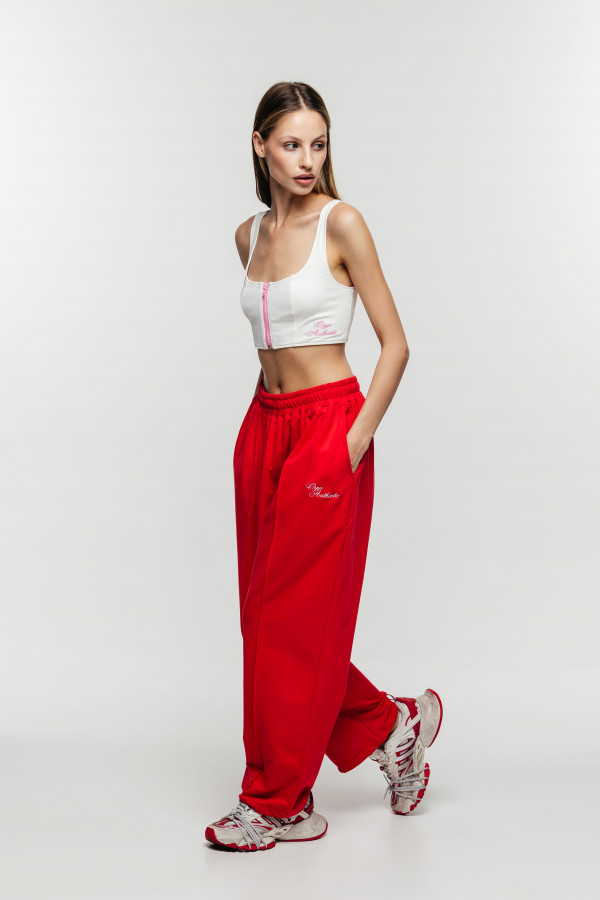 Джоггеры OYYO AUTHENTIC красные (M)